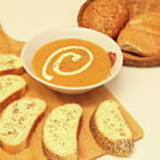 Bread And Soup Poster