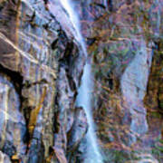 Bridalveil Falls In Autumn Poster