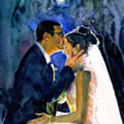 Bride And Groom Poster
