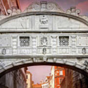 Bridge Of Sighs Venice Italy Poster