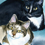 Briggs And Stratton - Cat Painting Poster