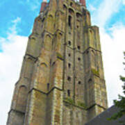 Bruges Church Of Our Lady Poster
