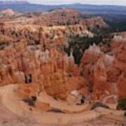 Bryce Canyon National Park - Hiking Trail Poster