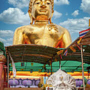 Buddha Golden Triangle Thailand Poster