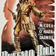 ''buffalo Bill'', 1944 - Art By Alfredo Capitani Poster