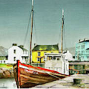 Burtonport Harbour, Donegal Poster