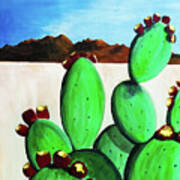 Cacti Group Two Poster