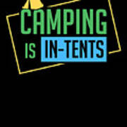 Camping - Camping In Tents Poster