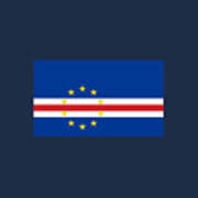 Cape Verde Flag Poster