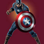 Captain America - Marvel Poster