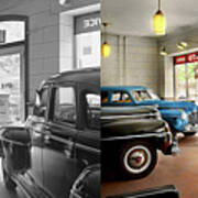 Car - Dealer - Showroom Finish 1942 - Side By Side Poster