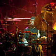 Carter Beauford On Drums With The Dave Matthews Band At Bonnaroo Poster