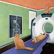 Cat Scan Poster