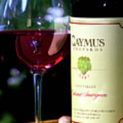 Caymus Wine Bottle Poster
