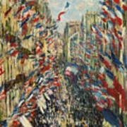 Celebration By Claude Monet Poster