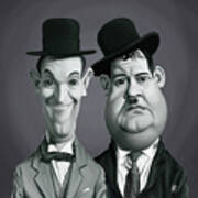 Celebrity Sunday - Laurel And Hardy Poster