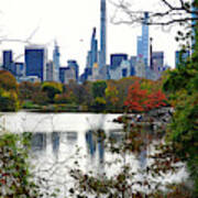 Central Park Autumn No.1 Poster