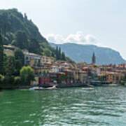 Charismatic Varenna Lake Como Italy - Picture Perfect Waterfront Poster