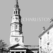 Charleston St. Phillips Church - Silver Poster