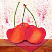 Cherries Jubilee Poster