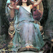 Circe Offering The Cup To Odysseus - Digital Remastered Edition Poster