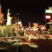 City Of Lights The Strip Las Vegas Poster