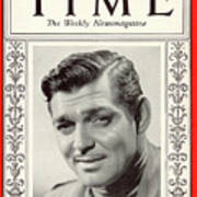 Clark Gable - 1936 Poster