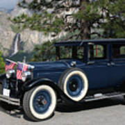 Classic Car Cruisin' In Yosemite. Poster
