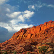 Clearing Storm Waterpocket Fold Capitol Reef Np Poster