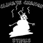 Climate Change Stinks Poster