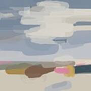 Cloud Study - Abstract Landscape Poster