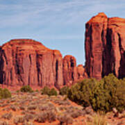 Cly And Elephant Buttes Poster