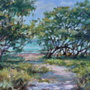 Coco Plum Beach Path Poster