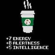 Coffee Power Up Poster