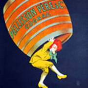 Cognac Pellisson Advertising Poster Poster