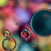 Colorful Bubbles Poster