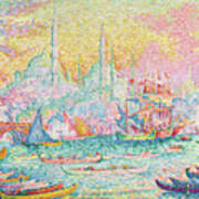 Constantinople By Paul Signac Poster
