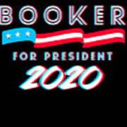 Corey Booker For President 2020 Poster