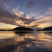 Cornet Bay Sunset Poster