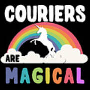 Couriers Are Magical Poster