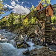 Crystal Mill Colorado Poster