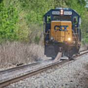 Cst 6926 Drags Rail At Madisonville Ky Poster