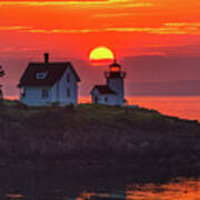 Curtis Island Sunrise Poster