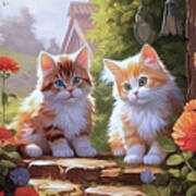 Cute Kittens Poster