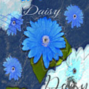 Daisy Cup Memorial Day Memorabilia Design Poster