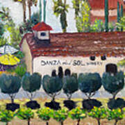 Danza Del Sol Winery Poster
