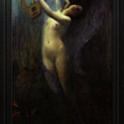 Death Of Sappho By Charles Amable Lenoir Old Master Reproduction Poster
