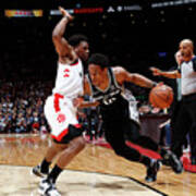 Demar Derozan And Kyle Lowry Poster