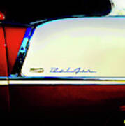 Detail Of 1955 Chevy Bel Air Poster