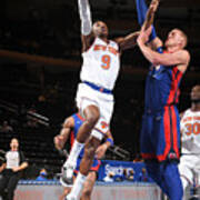 Detroit Pistons V New York Knicks Poster